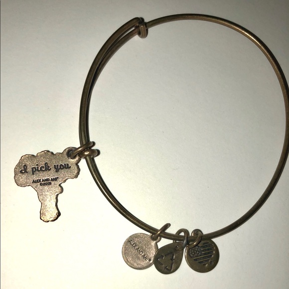 Alex and Ani Bracelet: I pick you - Picture 2 of 2